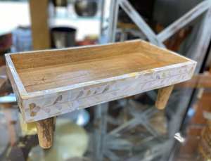 Plateau de service artisanal de luxe pour thé café collations améliore la décoration de table dans les salles à manger ou les salons Commande minimum 20 pièces - Product Image 2