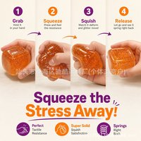 Balle anti-stress Halloween en forme de cube, à remontée lente, en TPR souple, jouet sensoriel à presser pour enfants, cadeau fantaisie, vente en gros