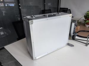 Contains battery built-in touch <b>screen</b> fiber laser machine, <b>door</b> and <b>window</b> marking machine - Product Image 3