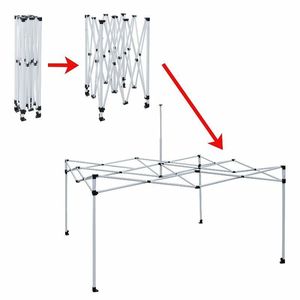 Tente de <span class=keywords><strong>jardin</strong></span> pliable pour camping, patio, fête, portable, imperméable, 10x10 pieds - Product Image 6