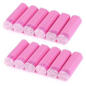 Microcepillo de Algodón Ecológico para Limpieza de Extensiones de Pestañas, Aplicador Desechable Sin Pelusas, Herramienta para Remover Pegamento de Pestañas - Product Image 3