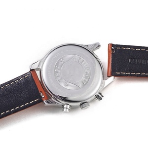 <span class=keywords><strong>Bracelet</strong></span> de montre en cuir de vachette italien haut de gamme pour Samsung Galaxy Watch 8 <span class=keywords><strong>HUAWEI</strong></span> GT6 22mm Vintage Bracelets à dégagement rapide - Product Image 6