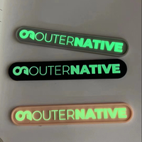 N'importe quelle étiquette en silicone de transfert de chaleur 3D de couleur faite logo en relief Tpu brillant 3d Pvc Patch pour vêtements/sac