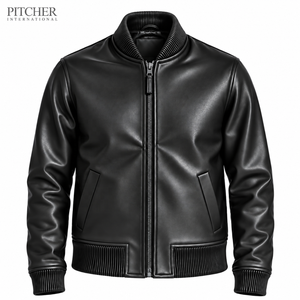 Veste en cuir pour homme, style motard, vente en gros, fournisseur d'usine, patchs personnalisés, faible MOQ, usine aux États-Unis - Product Image 5