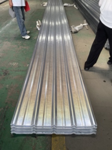 99% lucernario FRP Anti-invecchiamento ad alta trasmissione della luce pannelli tegole in fibra di vetro per il tempo capannoni solari capannoni parcheggi ecc. - Product Image 2