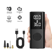 Tire Inflator Portable Air Compressor 4X Faster Inflation, Single Cylinder Electric Cordless Air Pump for Pickup Trucks (150PSI)