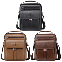 Sac bandoulière pour homme de qualité supérieure au design classique, sac messager de marque WEIXIER en cuir PU, sac de voyage d'affaires, sac de messager