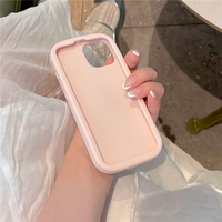 Coque de téléphone portable pour iPhone 15 Plus 16 Pro, fabriquée par BAILI, avec un joli nœud en perles roses, en silicone 3D stéréoscopique, anti-chute
