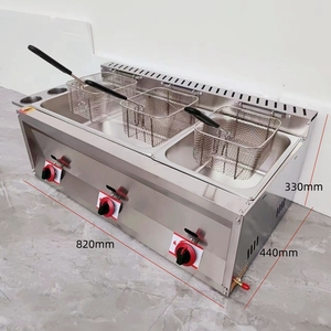 <span class=keywords><strong>Friteuse</strong></span> commerciale à gaz haute efficacité et poêle à nouilles, <span class=keywords><strong>friteuse</strong></span> professionnelle à hot-dog et frites - Product Image 6