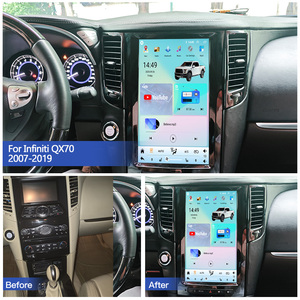 HFMidia Radio con Pantalla Vertical de 13.8 Pulgadas, Unidad Principal Multimedia con Bluetooth para Infiniti QX70 2007-2019, Reproductor de Auto con CarPlay Inalámbrico - Product Image 5