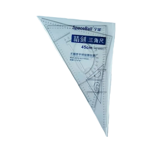 45cm góc Cai Trị <span class=keywords><strong>45</strong></span> độ góc Cai Trị nhựa cai trị - Product Image 1