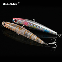 ALLBLUE – leurre de pêche flottant, crayon, surfeur 95F, Casting, océan, plage