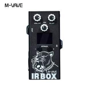 M-VAVE IR BOX אפקט פדלים לגיטרה (סימולטור ארון+מטען IR) תמיכה באפליקציה לתמיכה בסאונד של רמקולים קלאסיים משוחזרים - Product Image 1