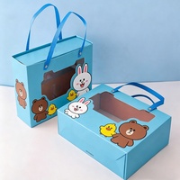 Großhandel Niedliche Papier-Karton-Schubladenboxen für Kinderspielzeug Geschenkverpackung Starre Geschenkboxen mit Griff