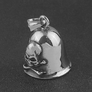 Colgante de Campana Guardiana Aquila de Acero Inoxidable 316L, Campana de Calavera para Motociclistas, Tema Religioso Cristiano, Regalos Unisex para Fiestas - Product Image 6