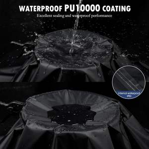 Housse imperméable de qualité marine 900D ultra résistante avec sangle de serrage coupe-vent réglable et fonction de protection UV - Product Image 6