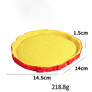 Décoration pour aquarium et terrarium de reptiles - Plateforme d'alimentation et abreuvoir décoratif - Product Image 1