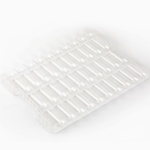 Caja de embalaje de PVC para alimentos con logotipo personalizado, bandeja de plástico transparente para almacenamiento de alimentos con opción de diseño personalizado. - Product Image 2