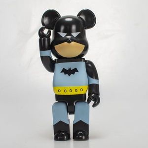Offre Spéciale Figurine d'Action Bearbrick Décoration Maison Cadeau Ornement Artistique Batmans Bearbrick 400% - Product Image 5