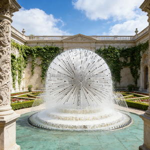 <span class=keywords><strong>Fontaine</strong></span> de sol miniature réglable en acier inoxydable, pièce décorative dansante, petite <span class=keywords><strong>fontaine</strong></span> de <span class=keywords><strong>jardin</strong></span> pour balcon - Product Image 3