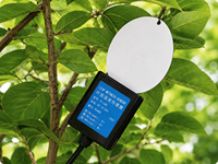 Transmitter Kelembapan Daun IP67 RS485 Modbus Tuya WiFi LoRaWAN 4G Sensor Kelembapan Permukaan Daun untuk Rumah Kaca