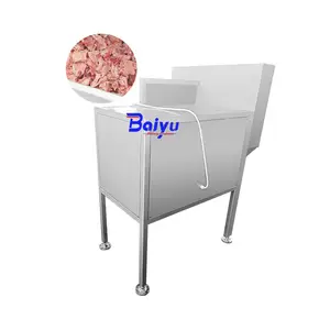 Baiyu New Electric Meat Processing Machine Frozen Beef and Lamb Flake Cutter and Block Meat Planner with Reliable Motor