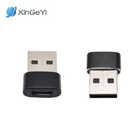 5Gbps USB 3.0 a Mâle vers USB Type C Femelle Adaptateur Ultra Court PC Matériel Ordinateur Portable USB C Hub avec Prise UK et Protection OTP