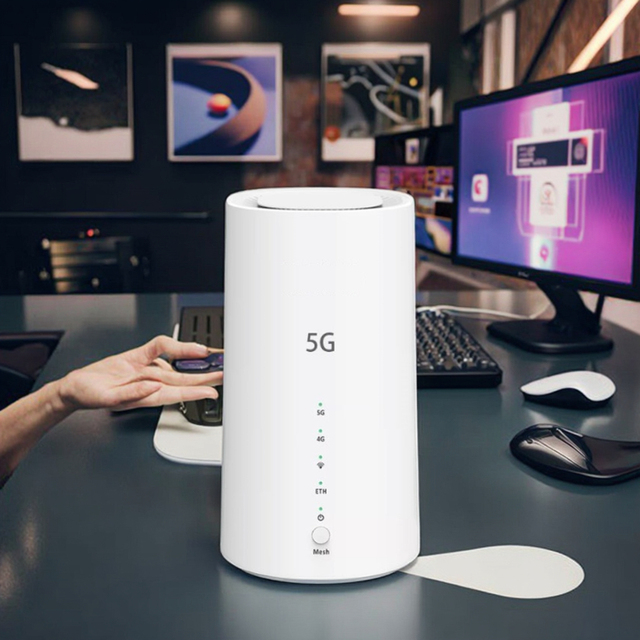 Karbor 5G LTE CPE Router Wireless Modem Gateway with 1KM Wi-Fi Range and SIM Card for Home Use with VPN Function