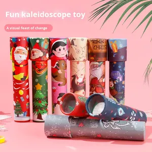 <span class=keywords><strong>Caleidoscopio</strong></span> divertido para niños, juguete para regalo, tamaño grande, Navidad, vacaciones, magia, Halloween, escenas interiores siempre cambiantes, papel Kraft - Product Image 4