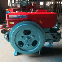 Motor diésel L28 de un solo cilindro pequeño de cuatro tiempos 28HP para maquinaria agrícola