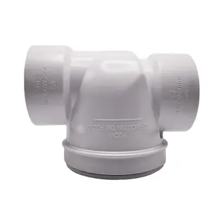 China Fabriek Upvc Pvc Dwv Fitting Terugslagklep Plastic Backwater Ventiel