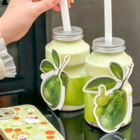 Bouteille en plastique PET jetable de 500 ml avec bouchon à vis pour thé au lait, jus, café froid - Écologique et personnalisable avec logo