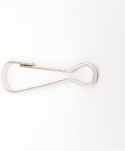 Beespring Pcs Metal Spring Hooks Mm Purse Pulis <b>Snap</b> <b>Clip</b> For Lanyard Zipper Pull ID Card Key Chain Findings Silver - Product Image 5