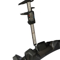 Roue en acier au carbone massif JIUYU 970*100mm pour pulvérisateur sans air, tracteur, semoir à riz, transplanteur, jante de pneu, garantie 2 ans