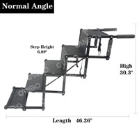 CanboPet Outdoor Komfortable Klappt reppe Hunde leitern Leichte Hunde auto treppe Stahl