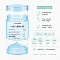 Crème corporelle raffermissante anti-cellulite bio 87% OEM/ODM personnalisable, favorisant la perte de poids et le confort musculaire, 50ml, vente en gros