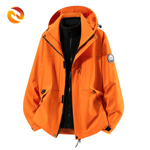 <span class=keywords><strong>Veste</strong></span> d'hiver de haute qualité pour hommes et femmes, design <span class=keywords><strong>3</strong></span> <span class=keywords><strong>en</strong></span> <span class=keywords><strong>1</strong></span>, imperméable, résistante au froid, chaude, Polartec, épaisse - Product Image 1