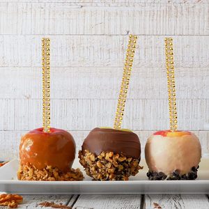 ASTARON Paquete de 24 Caramelos Brillantes para Palitos y Bolsas con Caramelo para Palitos y Cintas (Dorado) Alimentos - Product Image 4