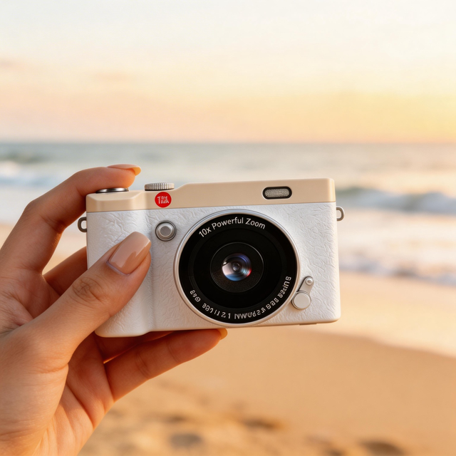Children Digital Camera 48MP Video Recorder Portable Compact Mini Camera Autofocus Christmas for Kids Gift