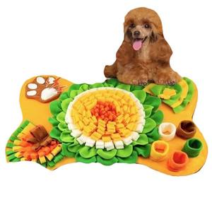 Büyük yavaş besleyici eğitim toksik olmayan Pet snumat Mat interaktif yıkanabilir kaymaz havuç şekilli kediler köpekler için evcil hayvan besleme paspası - Product Image 5