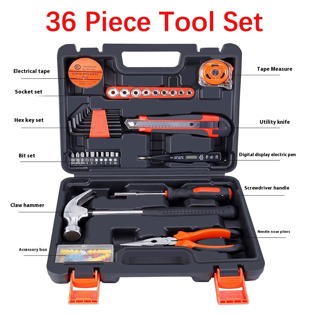 Ensembles d'outils à main de 36 pièces