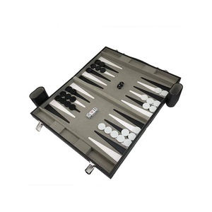 Bộ Trò Chơi Cờ Vua Sang Trọng Với Chip Xúc Xắc Cốc Xúc Xắc Du Lịch <span class=keywords><strong>Backgammon</strong></span> Da Chuyên Nghiệp - Product Image 3