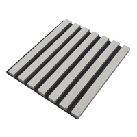Matériau intérieur moderne Décoration murale Panneau acoustique en MDF Panneau acoustique en bois pour animaux de compagnie