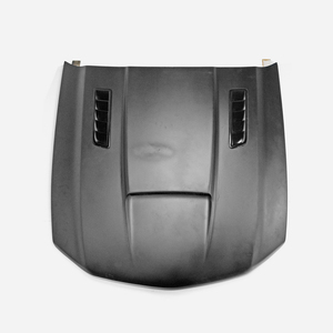 Nouveau capot avant en fibre de verre 2010-2012 pour Mustang S197 V6 & GT type A avec clips de fixation - Product Image 1