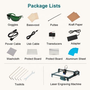 Xách tay thu nhỏ Máy khắc laser đa chức năng DIY dễ dàng-to-sử dụng Granite ảnh phay với lõi bánh thành phần - Product Image 5