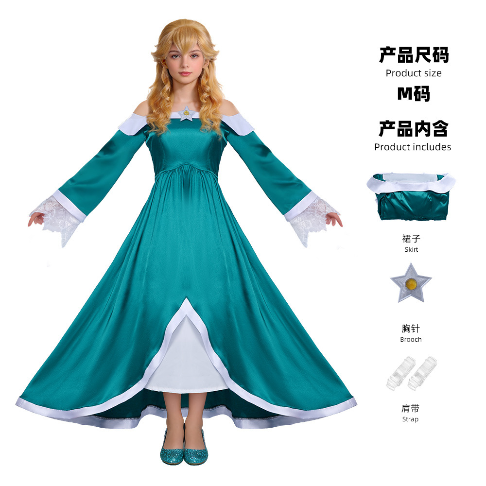 Satin children's (Rosalina) Rosalina princess dress