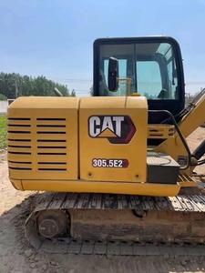 Miniexcavadora Caterpillar 305.5E2 con pintura original, excavadora hidráulica pequeña usada CAT 305.5E2 306E2 307E2 - Product Image 5