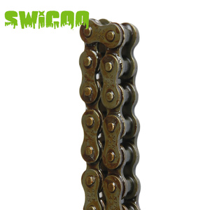 Cadena de Transmisión SWICOO de Alta Calidad, <span class=keywords><strong>420</strong></span> 106 Eslabones, para Motocicletas de Cross, Cuatrimotos, Buggies de 125cc y 140cc, Gran Oferta - Product Image 5