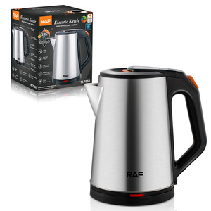 1500W Electric Kettle 2.2L Stainless Steel Body BPA Free Fast Boiling Water <b>Boiler</b> with Auto Shut Off - Product Image 1