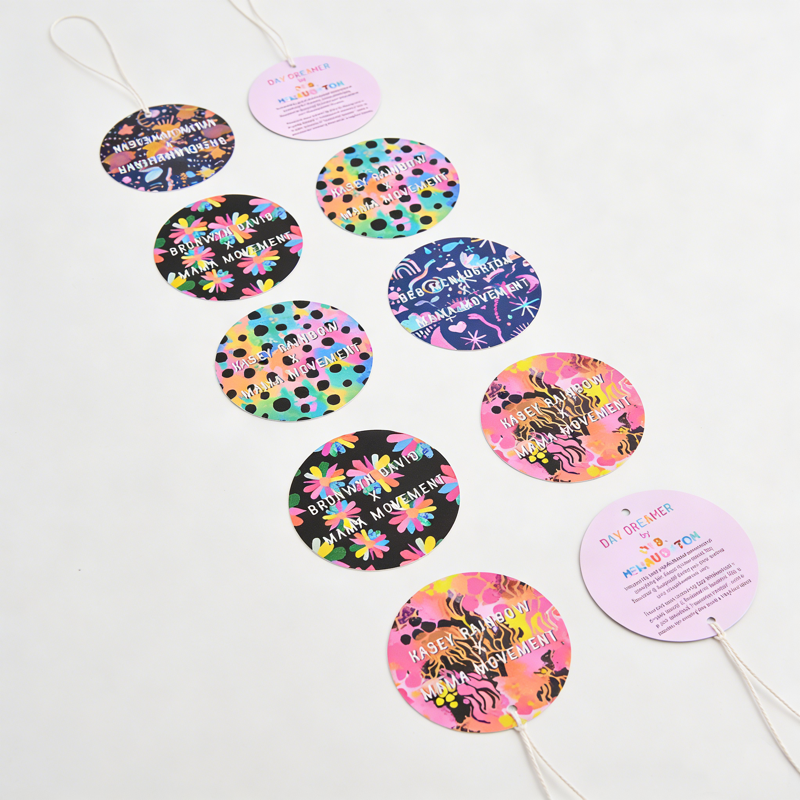 New Arrival Unique Circle Round Embossed